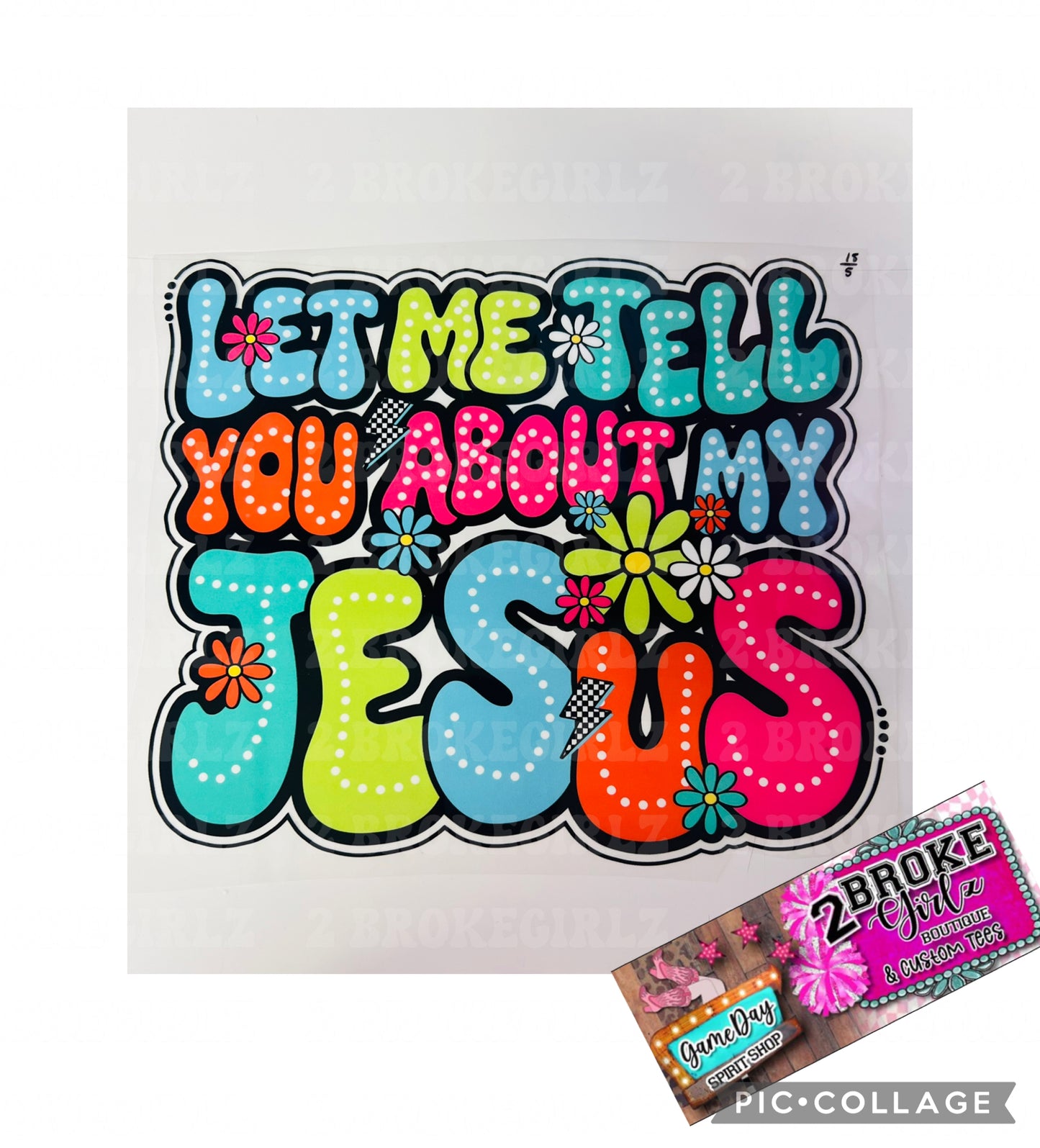 DTF My Jesus