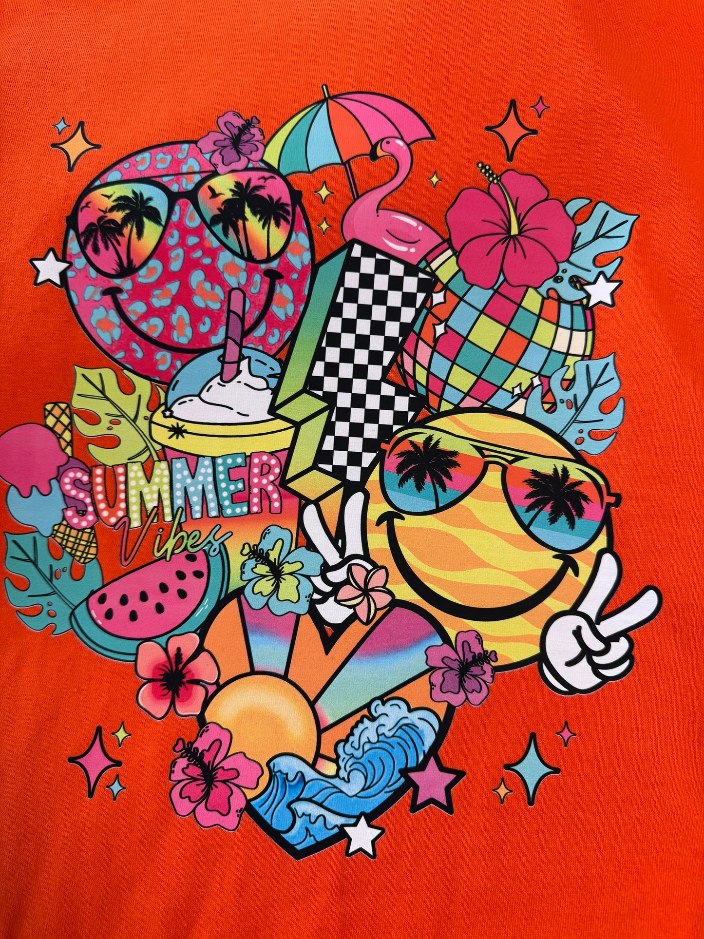 DTF Smiley Summer
