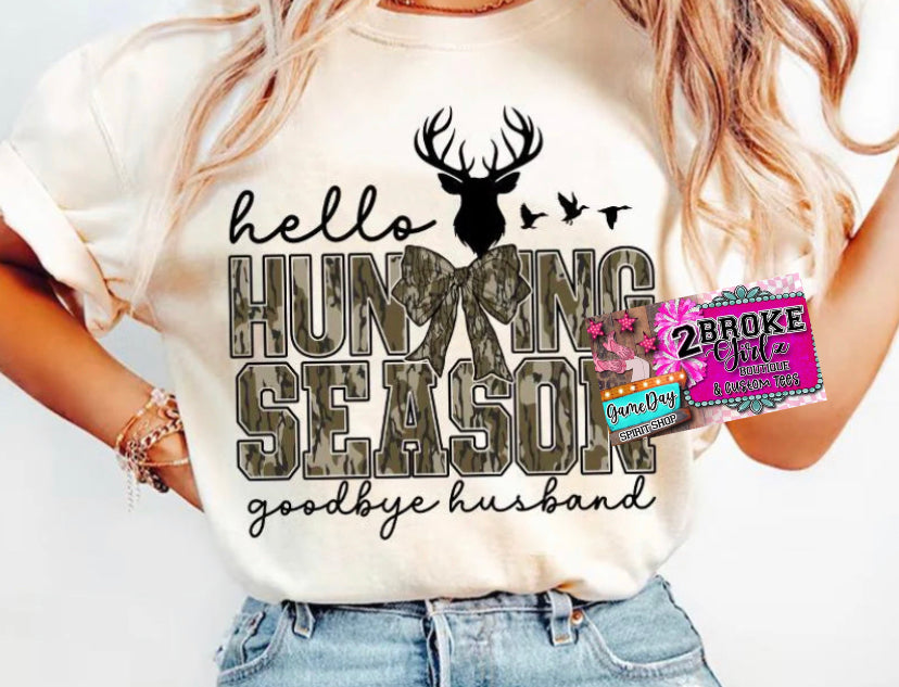Hunting Season Tee or Crewneck