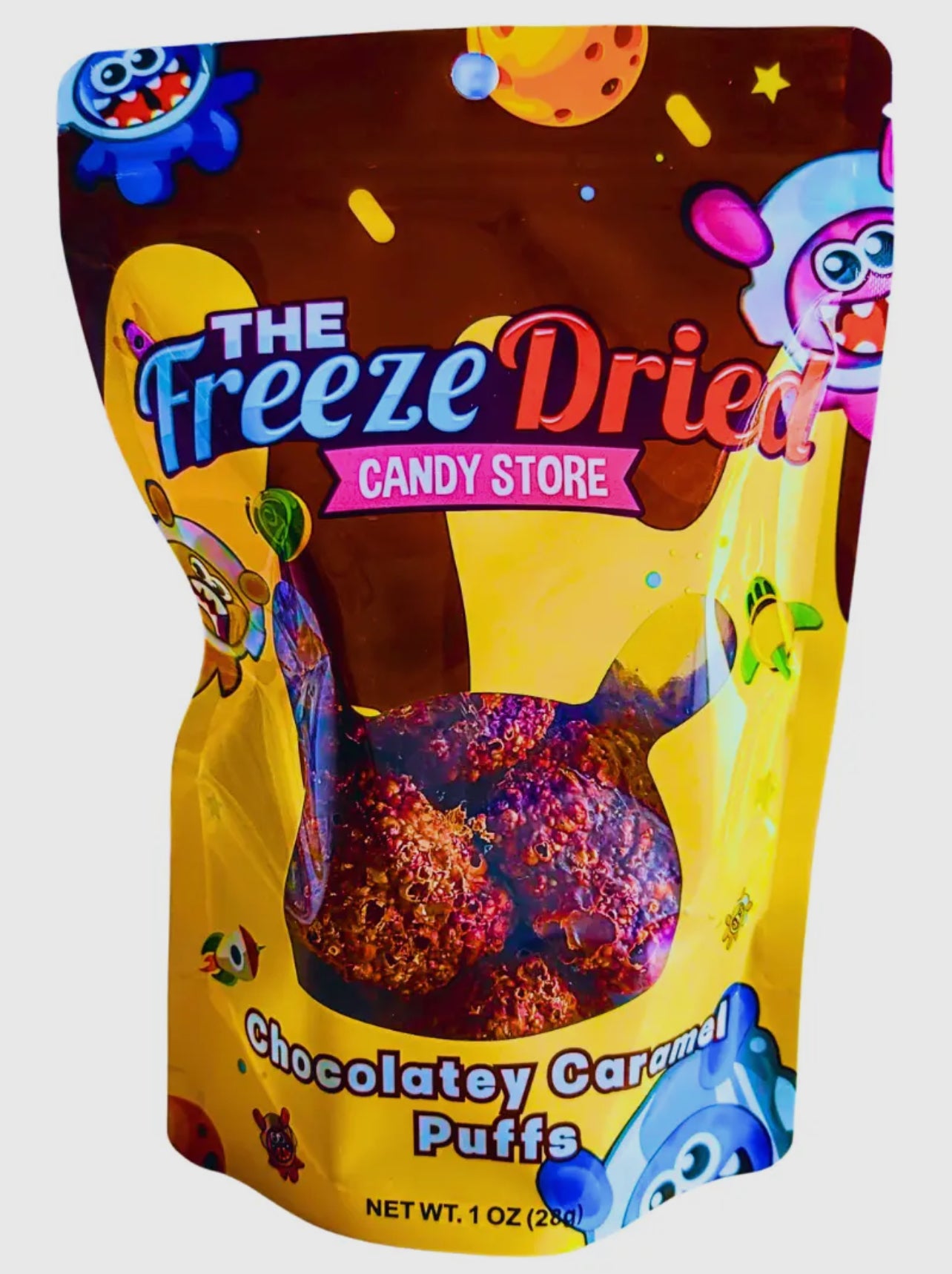 Chocolatey Caramel Puffs