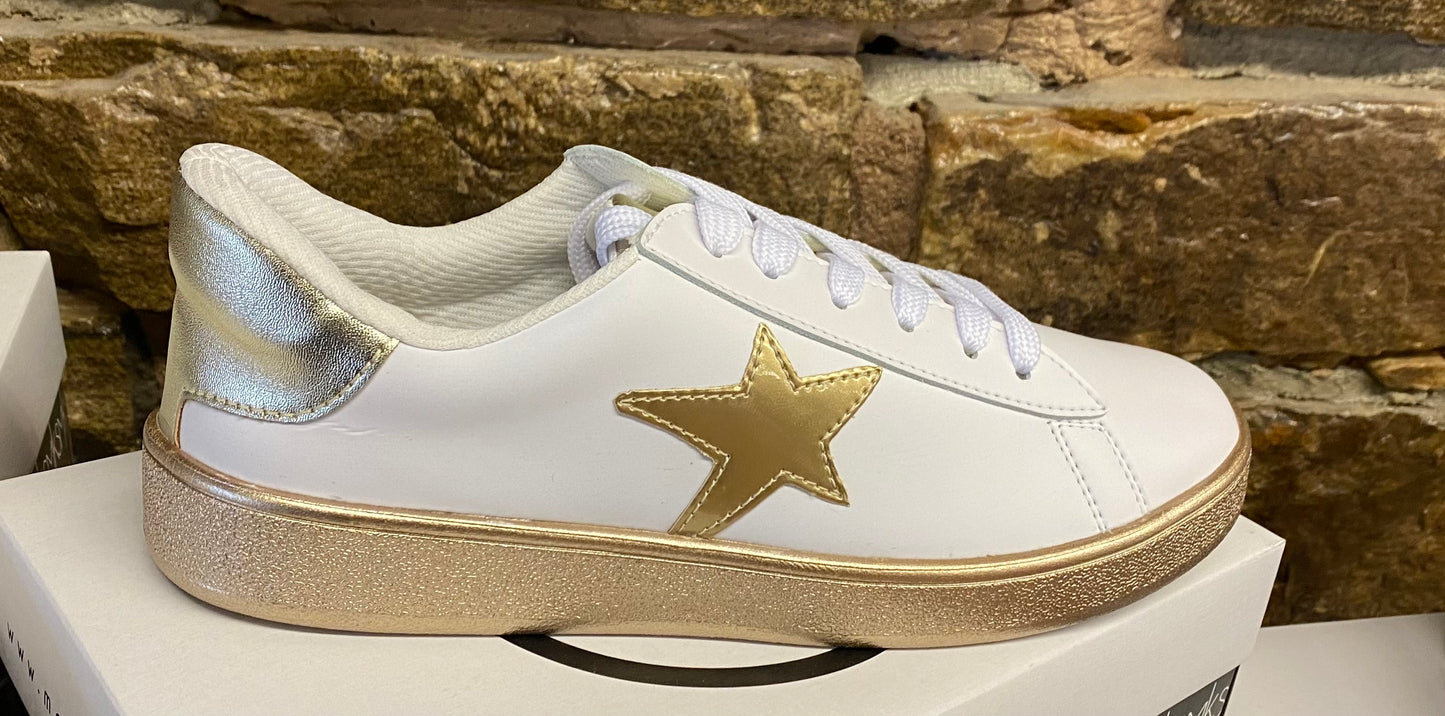 Gold Rockstar Shoes