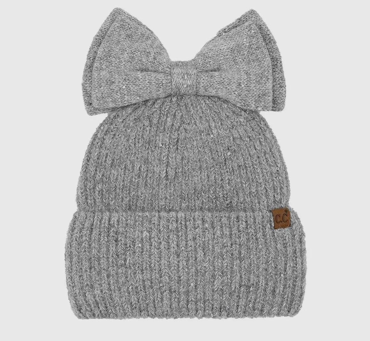 2 way options: Pony tail style and Regular style Beanie