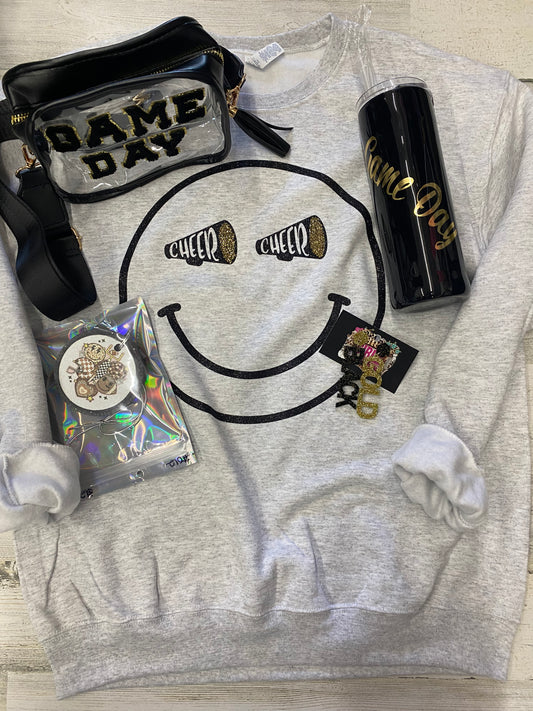 Rhinestone & Glitter Sweatshirt