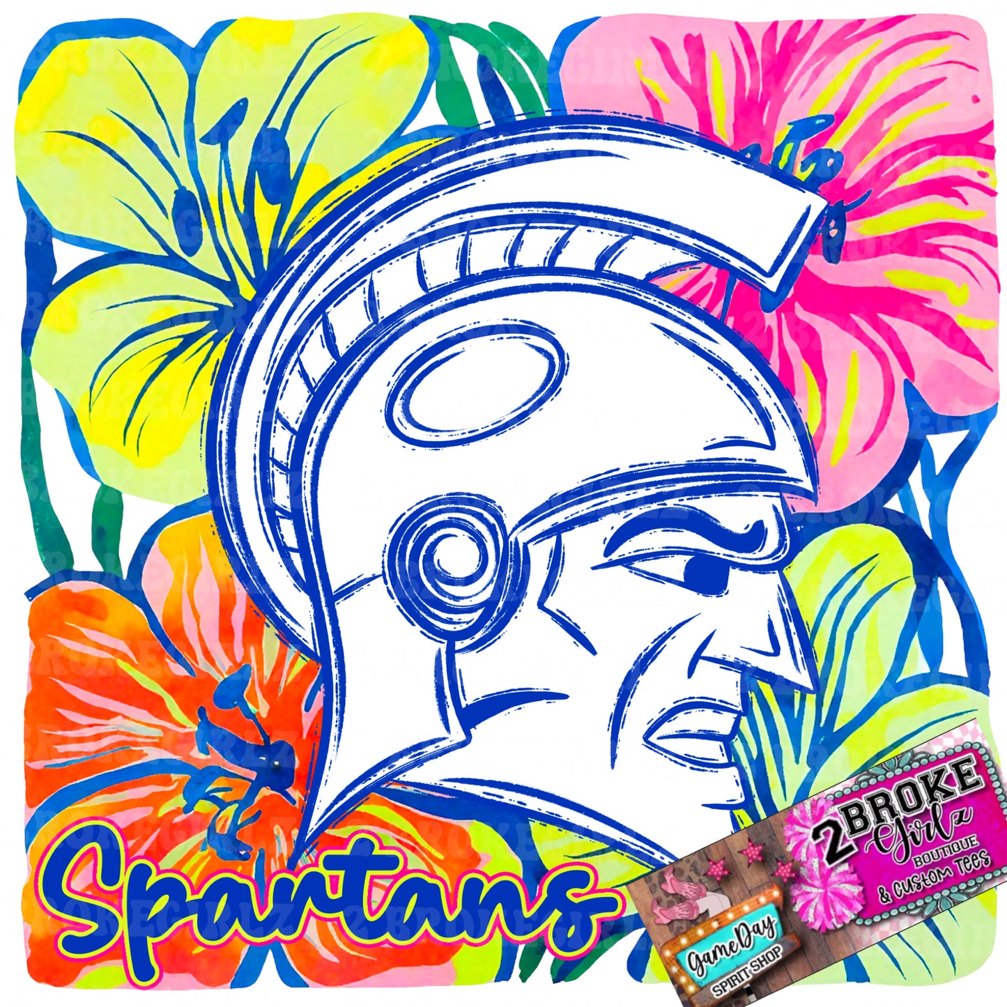 Floral Custom Graphic Tee YOUTH SIZES