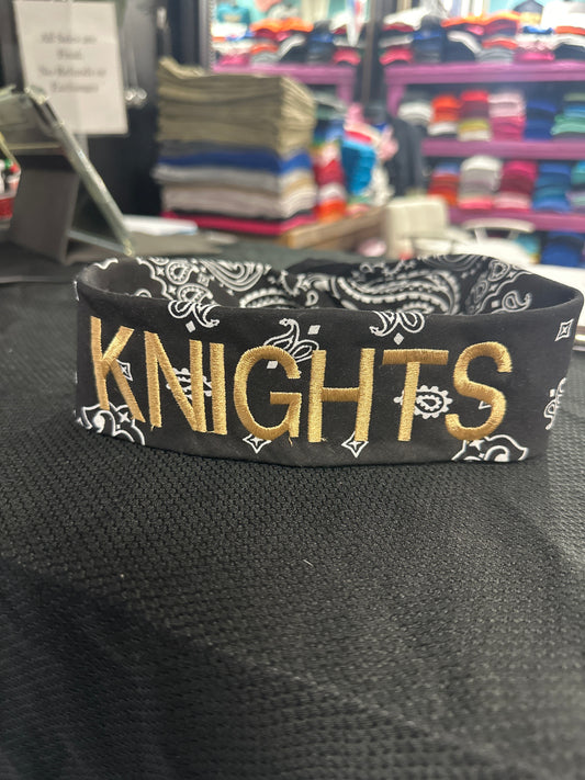 Spirit Wear Bandana- Knights