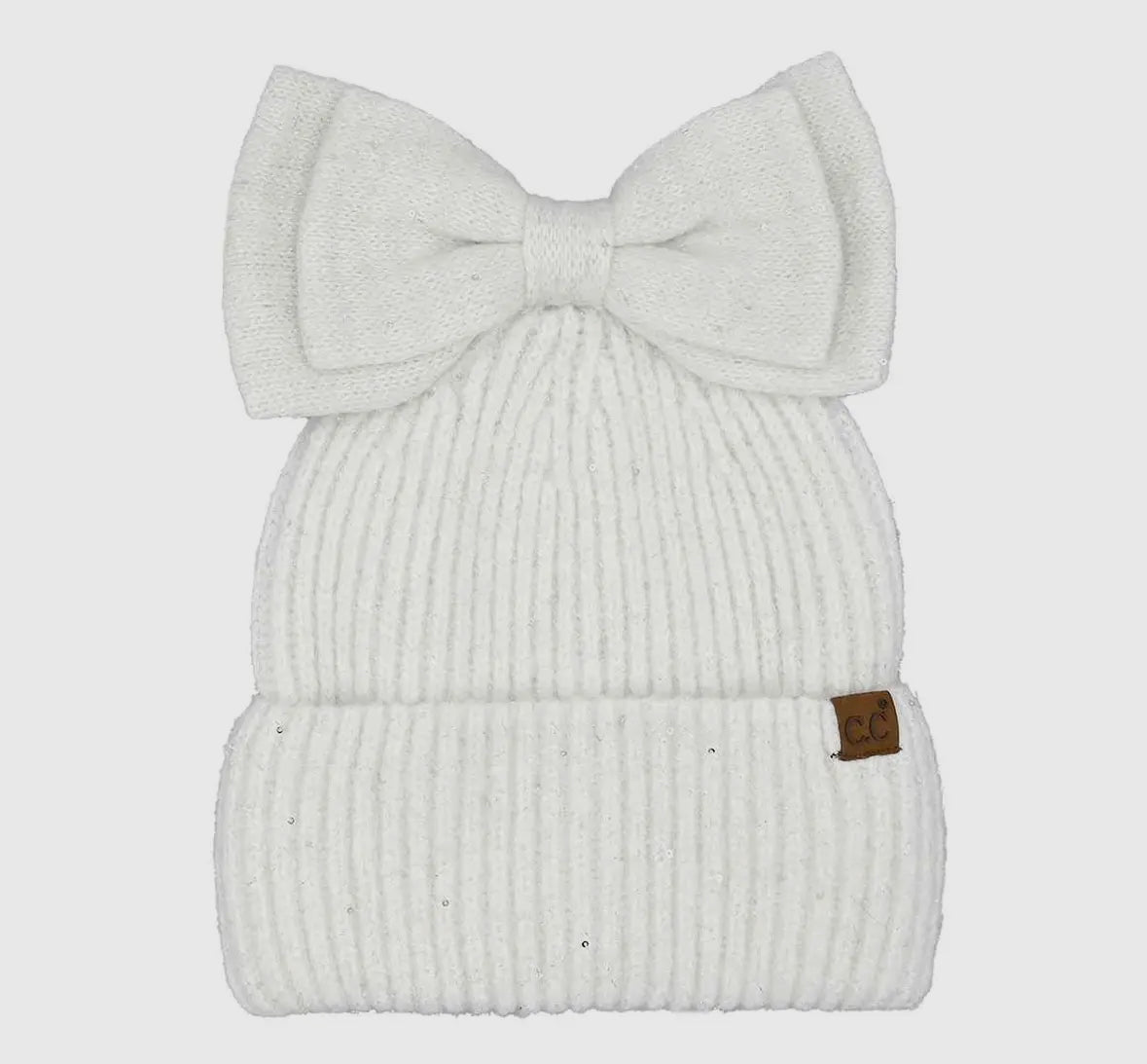 2 way options: Pony tail style and Regular style Beanie