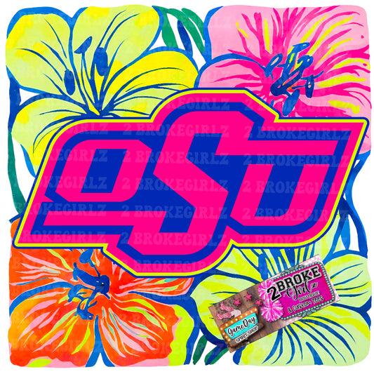 Floral OSU Graphic Tee