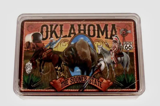 Oklahoma Playing Cards Mural