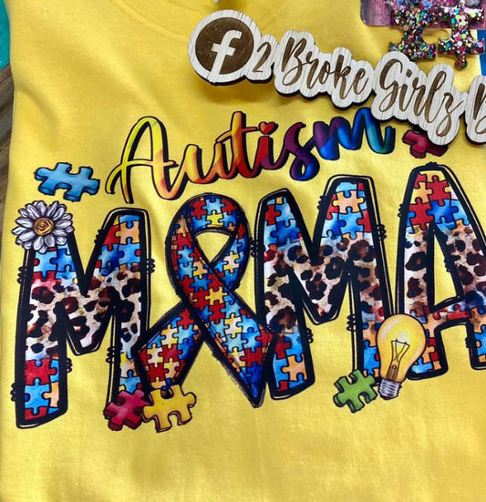 Autism MAMA Graphic Tee