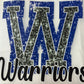 Warriors Faux Glitter Tee