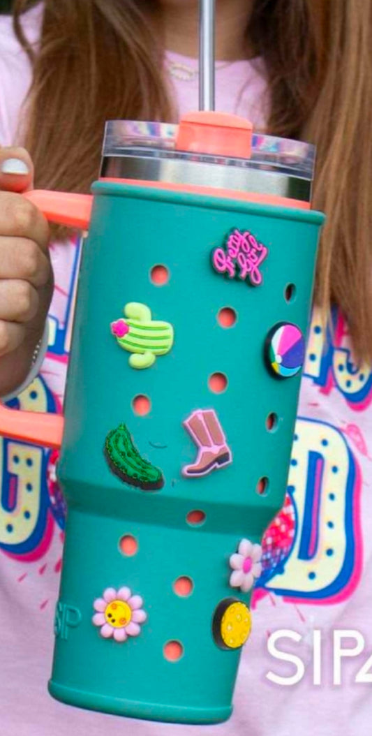 40oz Mint Tumbler Sleeve