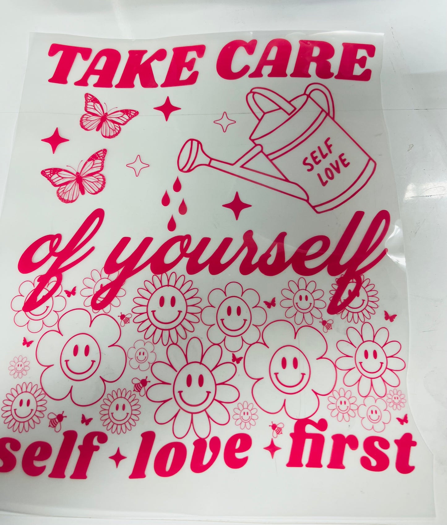 DTF Self Love First Transfer