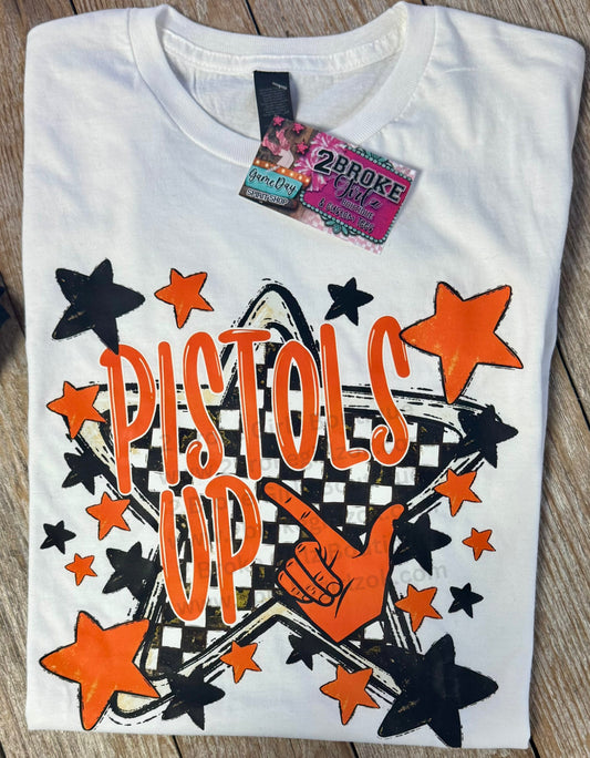 Pistols Up Graphic Tee
