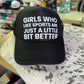 Girls who like Sports Trucker Hat