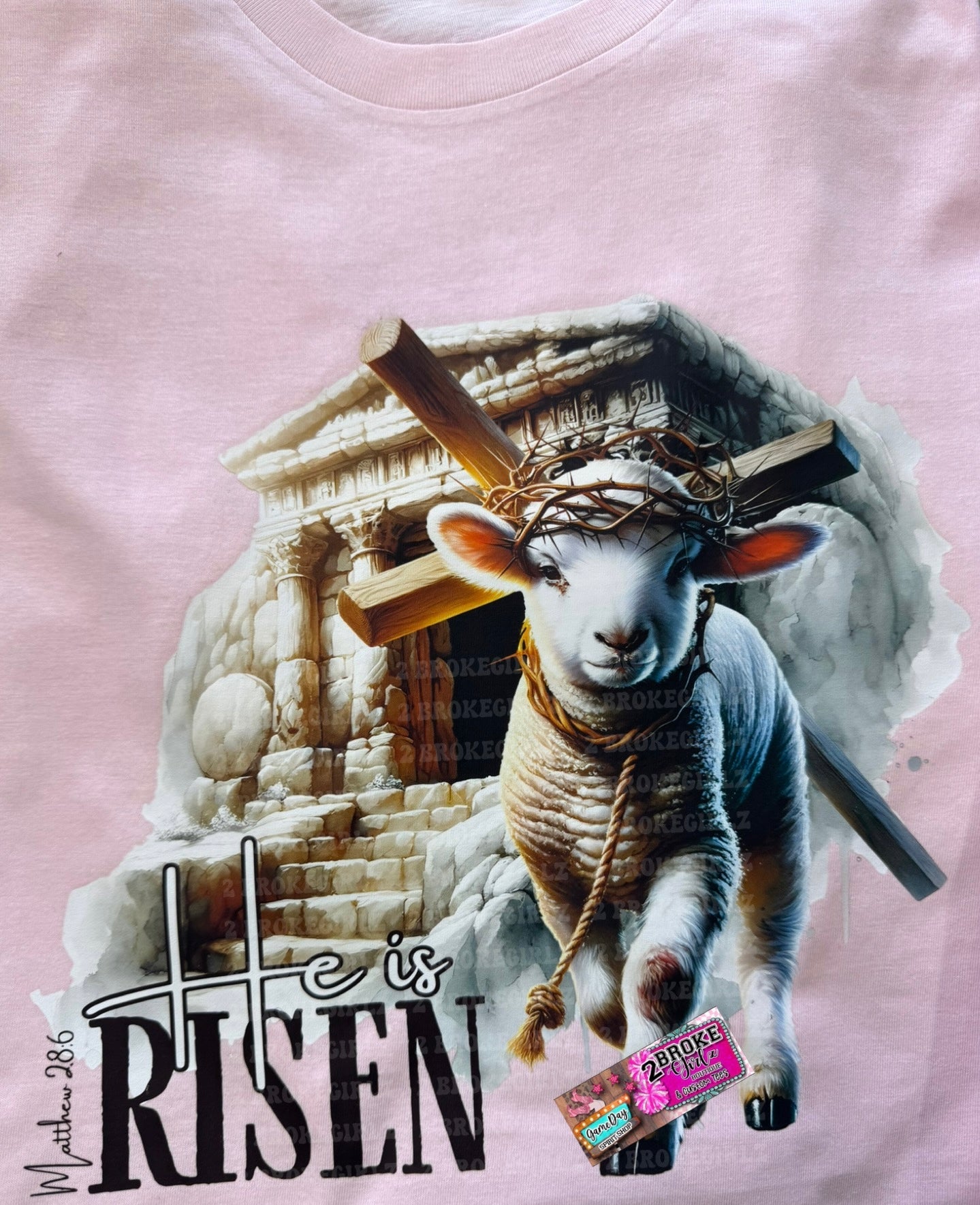 He Has Risen Graphic Tee