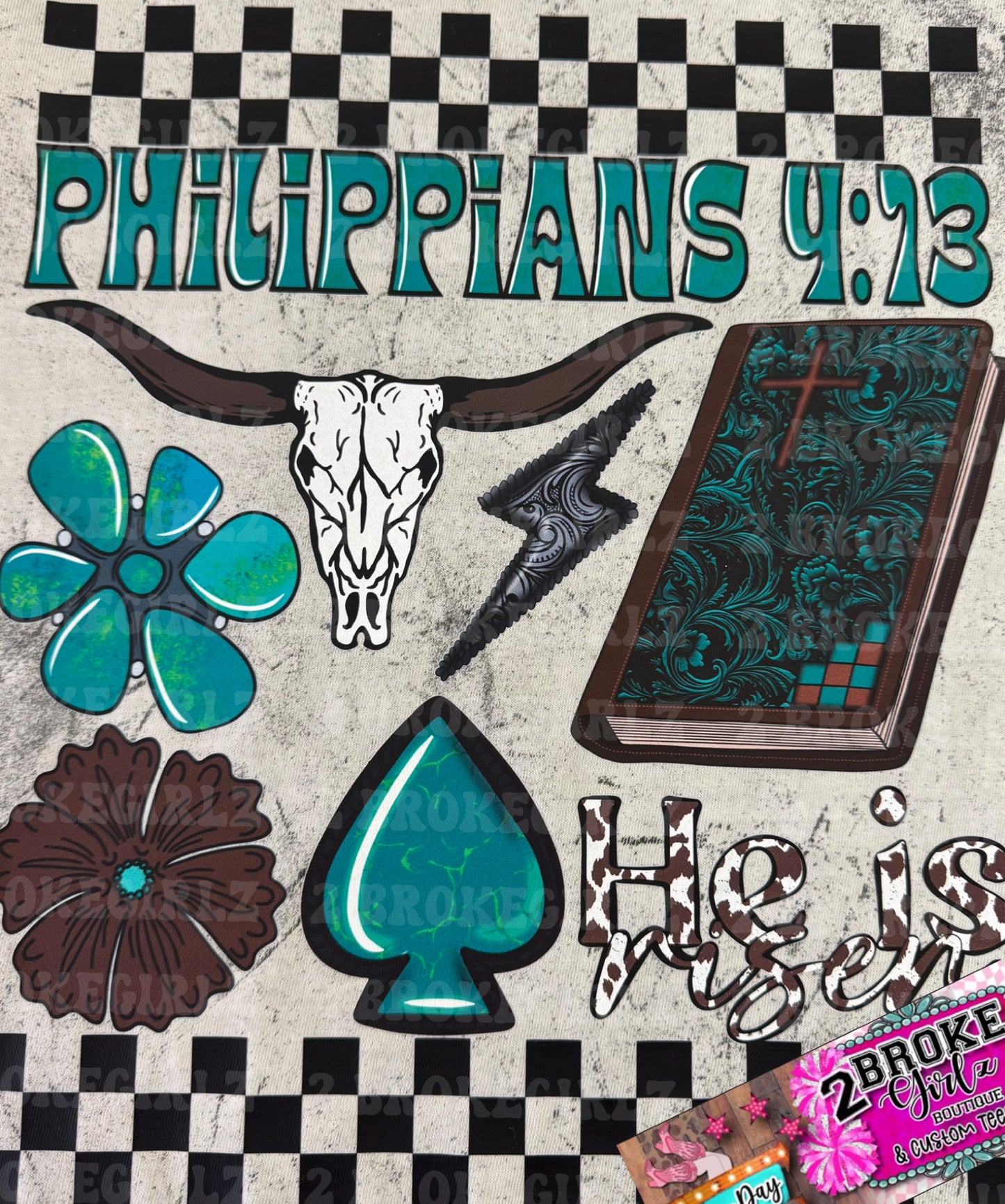 Comfort Colors Philippians 4:13