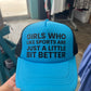 Girls who like Sports Trucker Hat