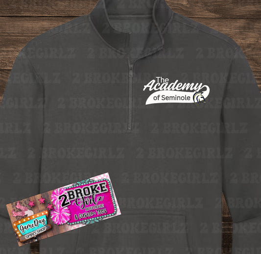 Half Zip Academy Of Seminole Youth - Adult Sizes