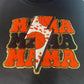 Mama Basketball Chenille Patch Crewneck