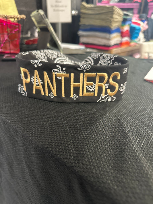 Spirit Wear Bandana - Panters