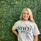 Just A Small Town Girl Acid Wash Tee