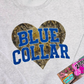 Camo Blue Collar Sweatshirt
