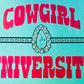 Cowgirl University Tee