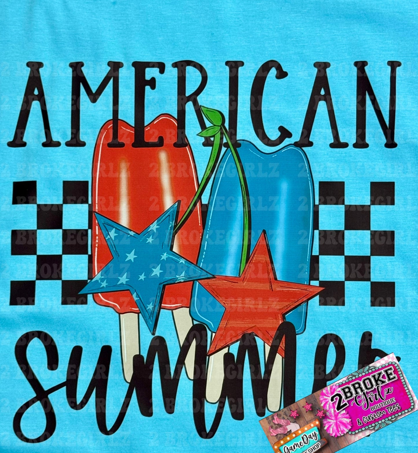 American Summer Graphic Tee