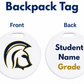 Spartan Bag Tag