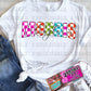Custom Checker Graphic Tee
