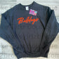 Bulldog Puff & Glitter Crewneck