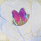 Spangle Football Bow Sweatshirt