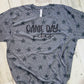 Game Day Vibes Glitter Puff Tee