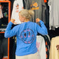 Golf Smiley Comfort Color Long Sleeve Tee