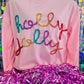 Holly Jolly Tinsel Crewneck