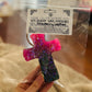 Strawberry Leather Cross Freshie