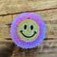 Gold Chenille Smiley Freshie