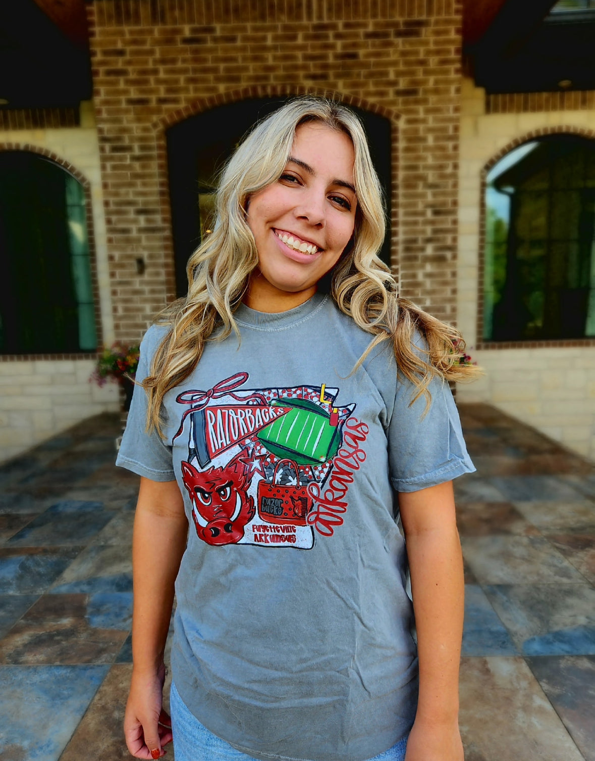AR Razorbacks Graphic Tee – JP's Custom Design & Printing
