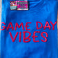 Red Game Day Glitter Puff Tee