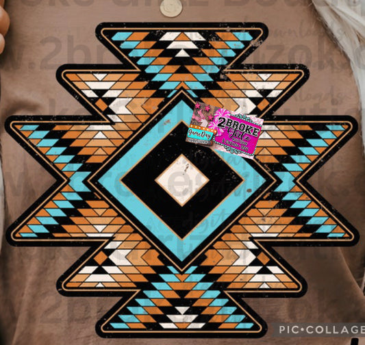 Aztec Western Tee