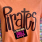 Pirates Orange Tee