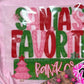 Santa’s Favorite Banker Sweatshirt (Leave color of sweatshirt in the notes at checkout)