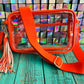 Orange Stadium Bag