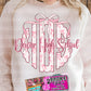 Dewar High School Coquette Bow- Tee or Crewneck
