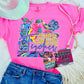 Custom Teacher Comfort Color Tee Pink or Pepper