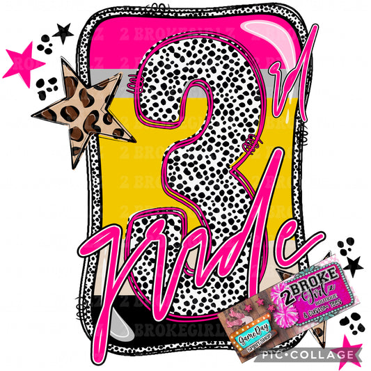 Third Grade Tee - Softstyle or Comfort Color