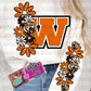 Tigers Floral Tee/Sweatshirt