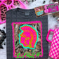 Custom Mascot Neon Camo Comfort Color Tee