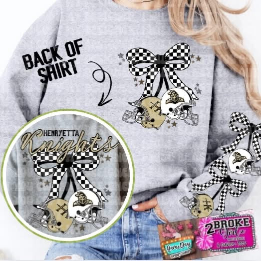 Custom Bow Mascot Sweatshirt