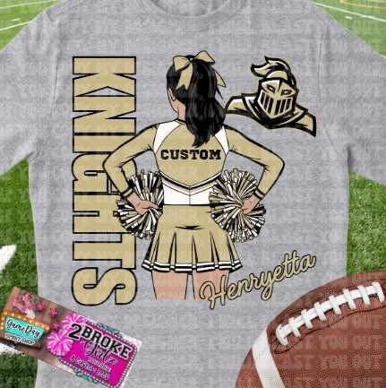 Custom Cheer Tee